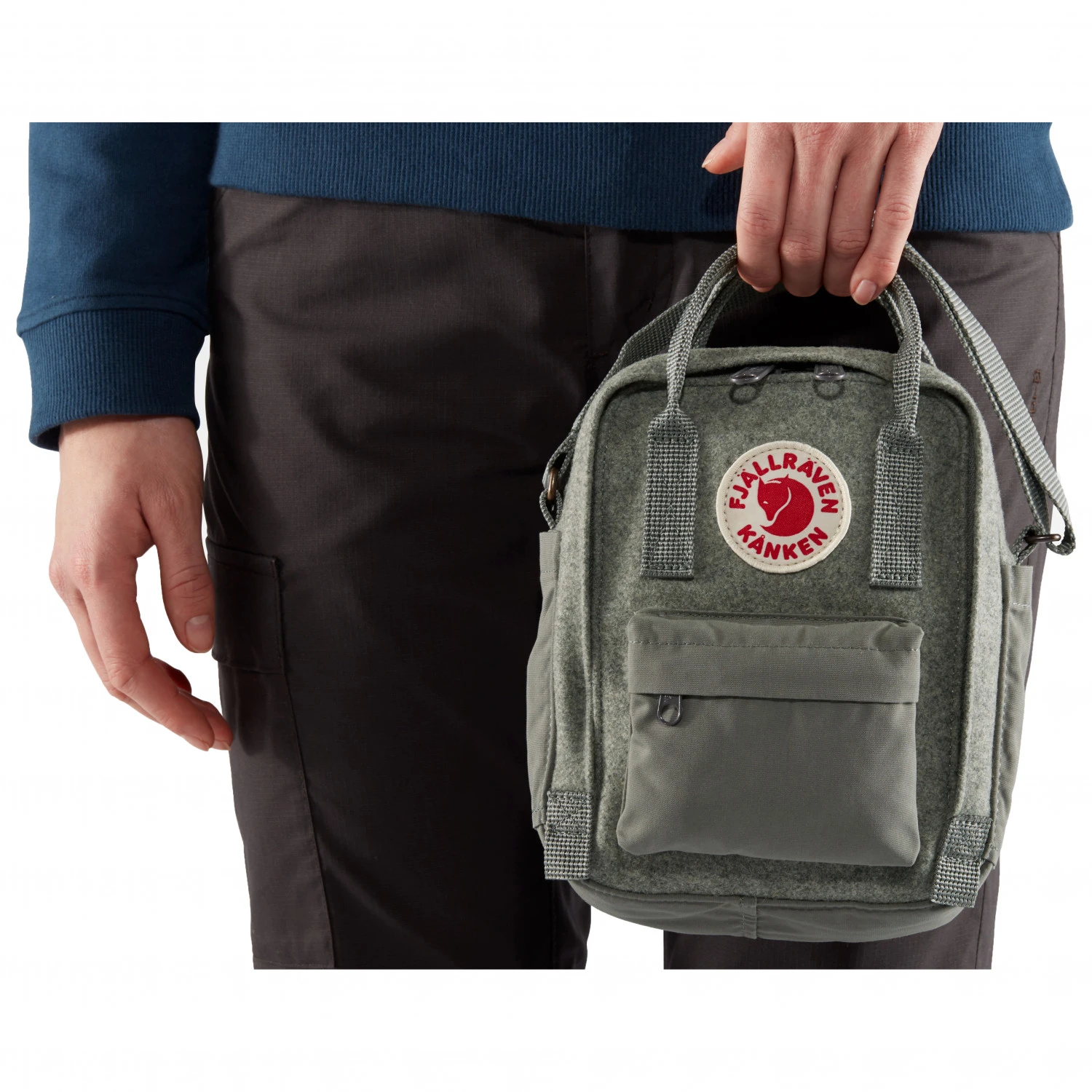 FJÄLLRÄVEN Kånken Re-Wool Sling - Umhängetasche – Bild 11