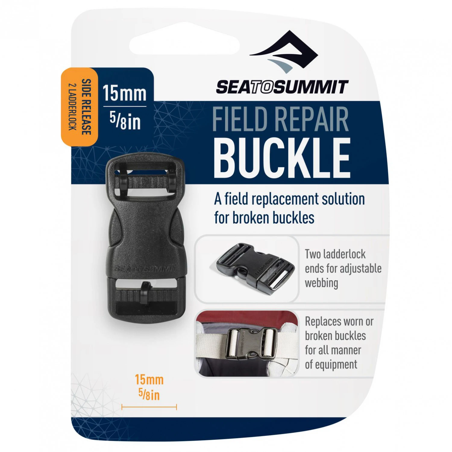 Sea To Summit Field Repair Buckle - Schnalle – Bild 6